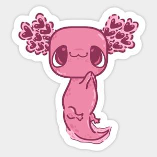 Axolotlove Sticker